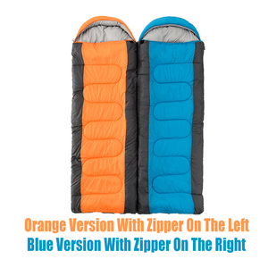 <span class=keywords><strong>Sac</strong></span> <span class=keywords><strong>de</strong></span> <span class=keywords><strong>couchage</strong></span> à capuche enveloppant en taffetas 190T à fibres creuses, 5 températures, coupleable, OEM, MOQ 10 pièces - Product Image 2