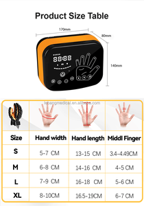 Sarung tangan Robot terapi Stroke listrik, untuk peralatan pijat rehabilitasi tangan untuk membantu Hemiplegia pemulihan datang - Product Image 3