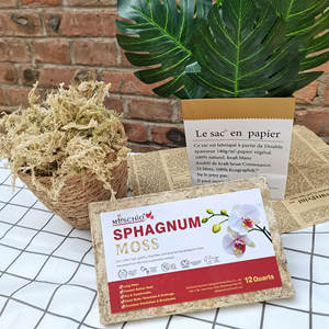 7.1OZ Premium sphaigne mousse naturel luxe rempotage moyen pour plantes carnivores succulentes reptiles-sacs de mousse séchée séchée - Product Image 3