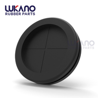 Œillets en caoutchouc personnalisés, câble de 50mm avec rondelles d'étanchéité pour panneau de 3mm