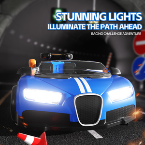 Jeu d'aventure de course multifonctionnel, jouet éducatif électrique de simulation de conduite, volant de voiture interactif musical pour enfants - Product Image 3