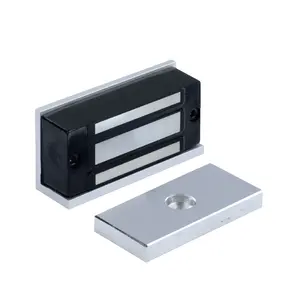 12v 120LBS 60kg File Cabinet mini Magnetic Lock with L bracket