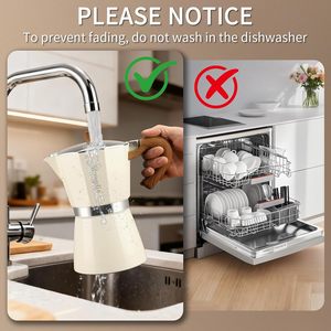 Cafetière <span class=keywords><strong>Moka</strong></span> en aluminium 3 tasses, style Milano, pour cuisinières à gaz, électriques et vitrocéramiques (incompatible induction) - Product Image 6