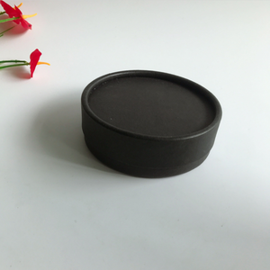 Bote de papel cosmético ecológico, bote de papel negro mate, <span class=keywords><strong>desodorante</strong></span>/jabón, Biodegradable - Product Image 2