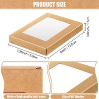 Boîte d'emballage en papier kraft pour étui de téléphone portable en gros avec fenêtre en PVC, boîte à suspendre recyclable pour étui de téléphone
