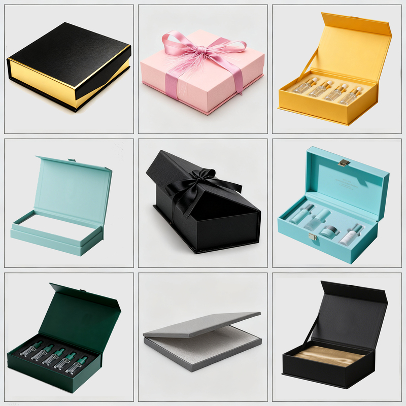 Folding Recyclable Magnetic Rigid Cardboard Luxury