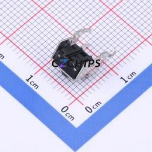 TSD010A05026A Tactile Switch Bent Lead Through Hole,6x6mm Switch Round Button 2.6N Right Angle Insert 6mm - Product Image 2