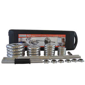 Pas cher Offre Spéciale 50Kg Haltère Ensemble Haltère Barbell 50 kg Réglable Haltère Ensemble à vendre Force Machine - Product Image 6