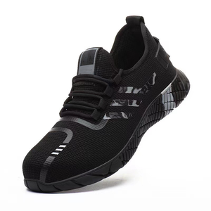 Baskets légères et confortables à bout en acier anti-crevaison Chaussures de sécurité à enfiler indestructibles pour hommes et femmes pour l'été et l'automne - Product Image 6