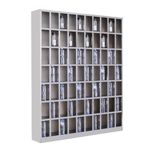 Xinlongfei Stainless Steel Water Cup Storage Cabinet 60 70 Compartment Office Factory Custom Made With <b>Locks</b> - Product Image 3