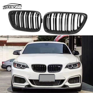 F22 M Grill depan serat karbon BMW, Grill ginjal Bumper depan untuk BMW 2 Series F22 - Product Image 2