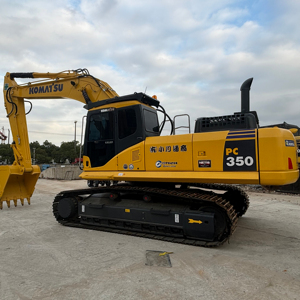 2023 Komatsu Pc350 pelles d'occasion de haute qualité faibles heures de travail Les composants de base incluent le roulement de pompe à engrenages de boîte de vitesses de moteur de moteur - Product Image 1