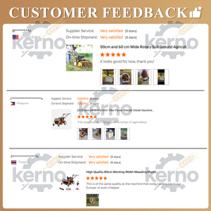 เครื่องกำจัดวัชพืชแบบใช้เครื่องยนต์เบนซิน  แบบเข็นมือ สำหรับใช้ในฟาร์ม - Product Image 2