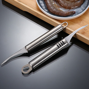 Yonghong Stainless Steel Shrimp Deveiner Peeler <b>Tool</b> <b>Kitchen</b> <b>Gadget</b> Seafood Processing Equipment - Product Image 3