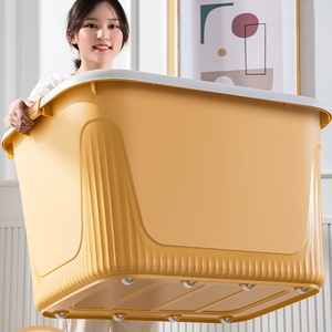 Xingyou linh hoạt PP nhựa lưu trữ hộp thiết kế mới với tiêm kỹ thuật hình chữ nhật lưu trữ <span class=keywords><strong>container</strong></span> với nắp cho quần áo - Product Image 1