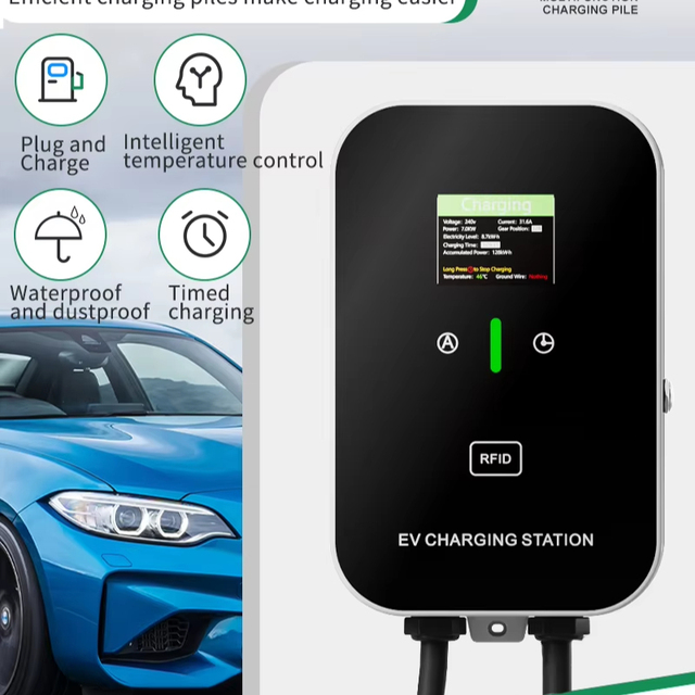 Promotion European British Australian Standard Portable EV Charger New Energy Vehicle Charging Device Standard Plug Accessory
