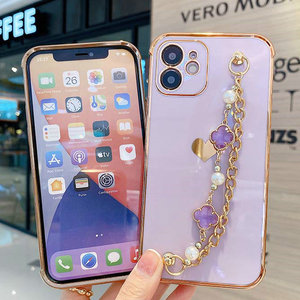 Nuova Custodia per Cellulare 2021 in TPU Elettroplaccato Antiurto Design di Lusso con Motivo a <span class=keywords><strong>Cuore</strong></span> - Product Image 2