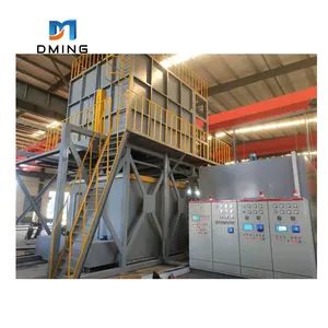 aluminum melting furnace gas tilting 100kg aluminum holding furnace