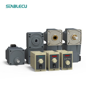 Moteur à engrenages à aimant permanent 220V 40W 120W 200W 1KW Faible bruit avec contrôleur pour machines automatiques d'enroulement et de rembobinage de bobines - Product Image 4