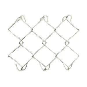 Trung Quốc Nhà Cung Cấp 50X50Mm 60X60Mm Mạ Kẽm Kim Cương Hình Dạng Chuỗi Liên Kết Hàng Rào Cho Sân Chơi Bóng Đá Ranh Giới Tường