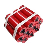 Rouleau de transporteur de convoyeur à bande de l'industrie lourde nouveau rouleau de renvoi de rouleau de convoyeur de bande d'exploitation de fer d'acier au carbone pour la vente au détail