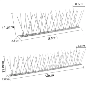 Dissuasori per Uccelli <span class=keywords><strong>in</strong></span> <span class=keywords><strong>Acciaio</strong></span> Inossidabile 304, Vendita all'Ingrosso dal Produttore, Confezione <span class=keywords><strong>in</strong></span> Cartone, Fujian Cina, Anti-Uccelli <span class=keywords><strong>e</strong></span> Anti-Gatto per Frutteti - Product Image 4