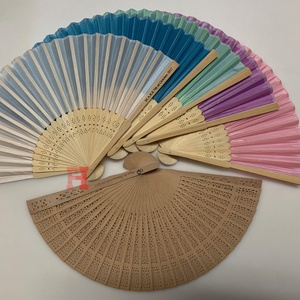 Venta al por mayor de <span class=keywords><strong>la</strong></span> fábrica de seda velos <span class=keywords><strong>la</strong></span> mitad con marco de bambú - Product Image 6