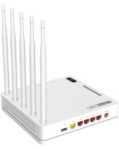 Router Inalámbrico Gigabit de Doble Banda TOTOLINK Q5 <span class=keywords><strong>AC1900</strong></span>, Router Wifi de 1900 Mbps con Puerto USB, IPTV y VPN - Product Image 1
