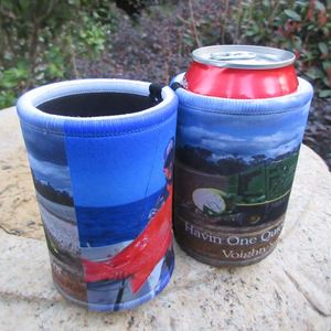 Promotional Gifts 12oz Neoprene Stubby Holder Sublimation Can Cooler Insulated Stubby Cooler Beer <b>Bottle</b> Cooler Coozies - Product Image 1