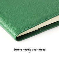 Carpeta Portafolio Ejecutiva de Cuero Simple, Duradera y Ecológica de Alta Calidad, Organizador de Negocios A4, Funda Protectora para Cuaderno