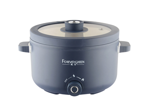 2 Liter Multifunktionaler tragbarer doppelschichtiger elektrischer Topf elektrischer Heißtopf elektrischer antihaft-Kocher - Product Image 3