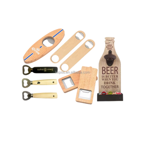 Abridor de Botellas de Cerveza con Mango de Madera y Logotipo Personalizado de Fábrica, para Alemania, Pabst, <span class=keywords><strong>Birra</strong></span> <span class=keywords><strong>Moretti</strong></span>, Old Grand-Dad - Product Image 5