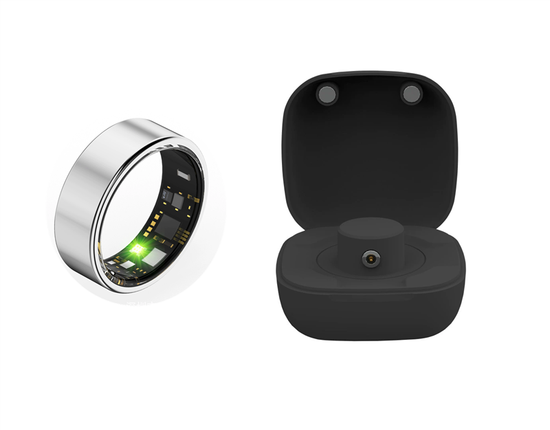 Silver with charging case