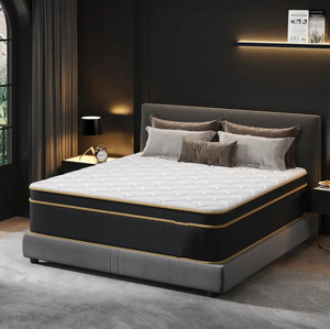 Sleepwell Double Cooling Gel Size <b>Box</b> Pocket Spring Coil <b>Memory</b> Foam Bed Mattress Colchones Y986-6 Hybrid Pocket Spring Offers S - Product Image 4