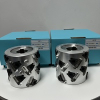 Fraise de pré-fraisage en diamant PCD indexable 80*25*H75 compatible OEM pour machine à chantourner le bois