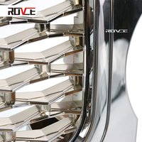 Grille de placage de pare-chocs avant de haute qualité et décoration d'accessoires de voiture de couverture d'évent latéral pour Range Rover Sport L320 2005-2009