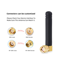 Antenne verticale haute performance pour maison intelligente, utilisation extérieure, amplificateur de signal WiFi LTE 2.4G 5G, longue portée, compatibilité routeur sans fil