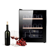 Réfrigérateur à vin électronique 58L, 15 bouteilles, Enfriador De Vino, réfrigérateur à vin indépendant, cave à vin, refroidisseur de boissons