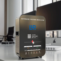 KEBO Monophasé AWB 1000VA Régulateur de tension automatique Affichage LED mural Noir/Or Matériau cuivre
