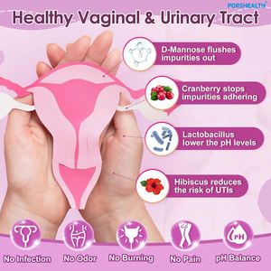 Kadınlar İçin Özel En İyi Probiyotik, Şişkinlik Hareketsizleştirici, 4'ü 1 Arada Sindirim Sistemi ve Genel Sağlık İçin Koruma, Tablet/Kapsül, ISO - Product Image 4