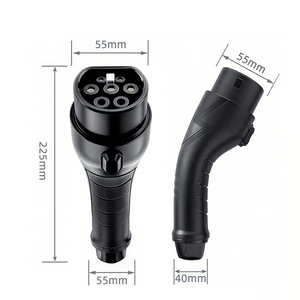 Conector de Carga para Vehículos Eléctricos Tipo 2 de Alta Calidad, Eficiente y Rápido, Estándar Europeo, Pistola de Carga Tipo 2, TPU, Tipo 1 GB/T - Product Image 2