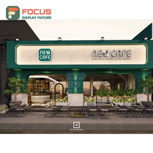 ตู้โชว์กาแฟระดับมืออาชีพ แผงกระจกนิรภัย ช่องแสดงอุปกรณ์เสริม ตู้โชว์ร้านกาแฟ - Product Image 2