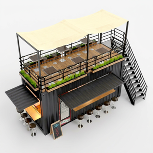 Contenedor Prefabricado de 40 Pies para Techo, Tienda, Bar y Restaurante, en Venta, 2025 - Product Image 1
