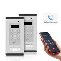 Système de contrôle d'accès d'appartement sans fil 4G GSM K6 avec carte RFID pour smartphone