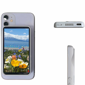 Hot Bán ETG-X40 Thích Hợp Cho <span class=keywords><strong>Iphone</strong></span> Và <span class=keywords><strong>Android</strong></span> 4.0-Inch Thông Minh Từ Điện Thoại Không Dây Vlog Ảnh Tự Sướng Màn Hình Màn Hình USB Sạc - Product Image 3