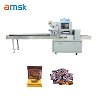 ZY-250 automatique machine d'emballage d'oreiller bonbons lune gâteau chocolat Biscuit boîte sac Flowpack étanchéité emballage machine d'emballage