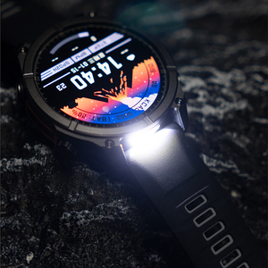 <span class=keywords><strong>Nouvelle</strong></span> montre connectée HD300 ronde AMOLED avec lampe de poche, NFC, étanche 3ATM, suivi sportif, suivi de la santé, montre connectée - Product Image 6
