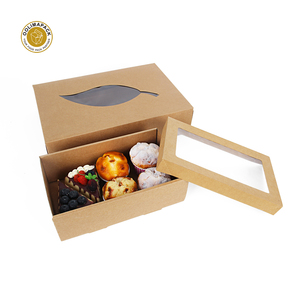 Oolima tùy biến giấy chăn thả hộp với nắp đậy rõ ràng cho bữa tiệc gia đình - Product Image 3
