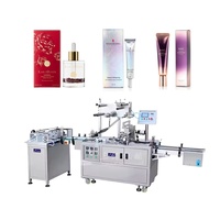 Machine d'emballage en cellophane 3D avec surface plate thermoscellée pour les boîtes de rouge à lèvres et de gloss