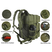 Mochila Táctica Impermeable Trailpop de Gran Capacidad con Sistema Molle, Bolsa Desmontable para Equipo de Campo, para Expediciones